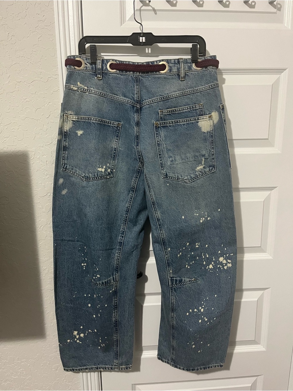 Free People Low Slung Moxie Barrel Jeans - Picture 4 of 5